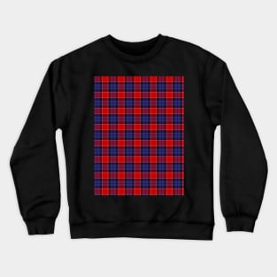 Graham Of Menteith Red Plaid Tartan Scottish Crewneck Sweatshirt